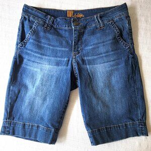 Kut From The Kloth Bermuda Jean Shorts Women's Size 10 Stretch